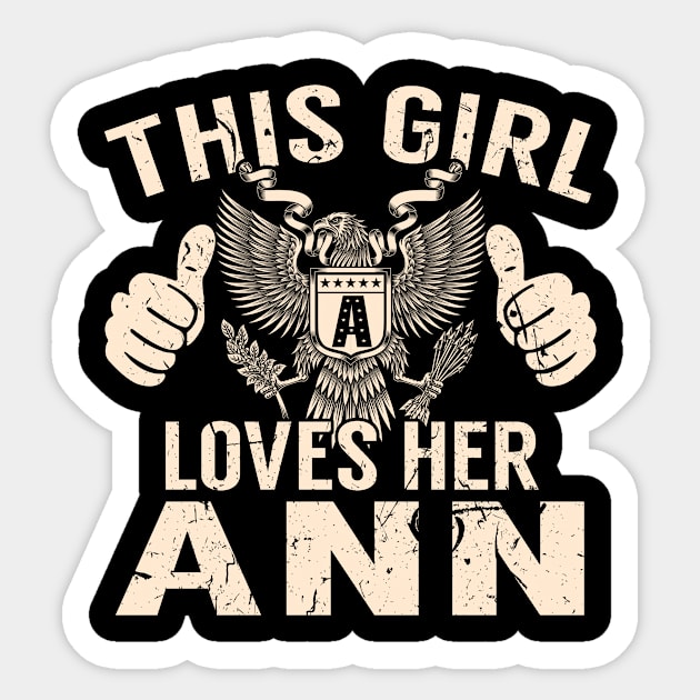 ANN Sticker by Jeffrey19988